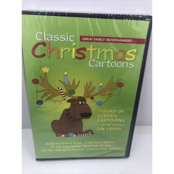 CLASSIC CHRISTMAS CARTOONS DVD - Picture 1 of 9